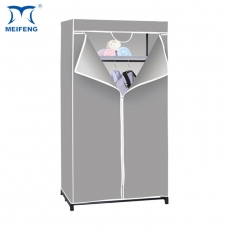 MEIFENG Retail Tube Metal Shelf Collapsible Wardrobe Storage