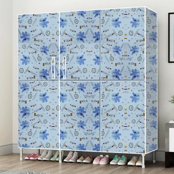 Fabric Magnet Door Wardrobe